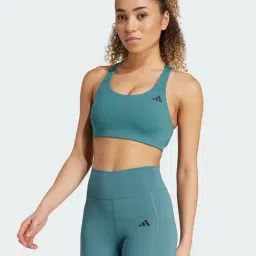 Adidas Green Tight Fit Sports Bra-picture-14