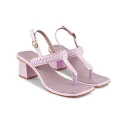 SHUZ TOUCH Block Sandals image 5
