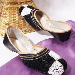 Froh Feet Women Embellished Mojaris-56