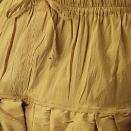 DEYANN Men Cream-Coloured & Brown Solid Kurta with Dhoti Pants and Nehru Jacket image 4