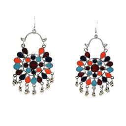 muccasacra Multicoloured Alloy Earrings-image-31