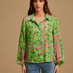Kazo Printed Classic Shirt-image-16