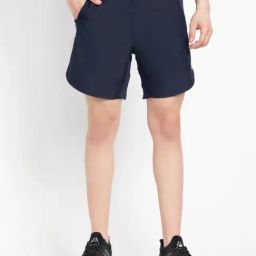 Adidas Dark Blue Regular Fit Sports Shorts-image-53