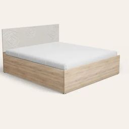 Godrej Interio Upmods Flowr Engineered Wood King Box Bed - Sonoma Oak - Knock Down-picture-41