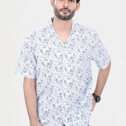 Vastrado Multicolored Cotton Relaxed Fit Printed Shirt-picture-44