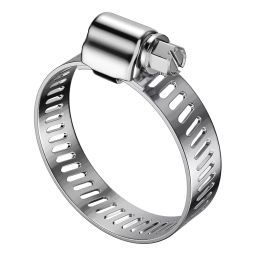 Generic Hose Clamps 6-12 mm Worm Drive Stainless Steel Silver (Pack of 20)-picture-47