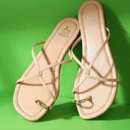 Tao Paris Women's Rihana Peach Toe Ring Sandals-image-69