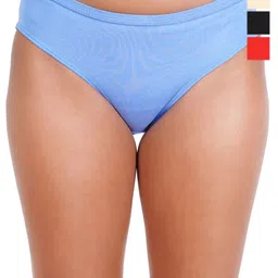 Liigne Pack Of 4 Cotton Mid-Rise Basic Briefs VCPC1970-XS-image-96