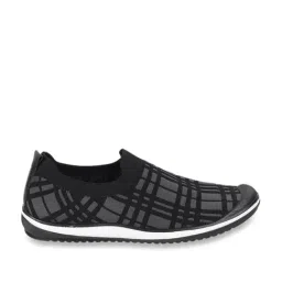 Metro Men's Black Walking Shoes-picture-44