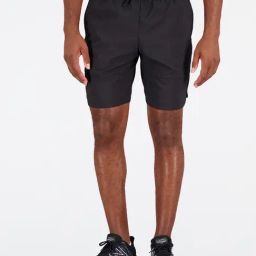 New Balance Black Printed Regular Fit Sports Shorts-picture-16