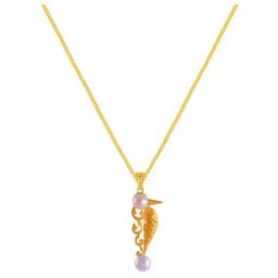 P.C. Chandra Jewellers 22k Yellow Gold Unique Design Beads Pendant-image-77