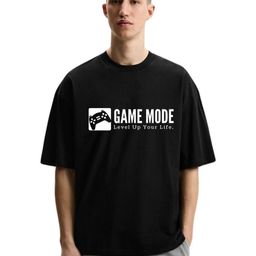 Fashnobic Men Typography Printed Round Neck Cotton Oversized T-shirt-image-17