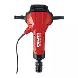 Hilti TE 3000-AVR Heavy Duty Electric Jackhammer KIT with Trly 3778026-69