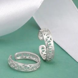 GIVA 92.5 Sterling Silver Traditional Toe Rings-picture-44