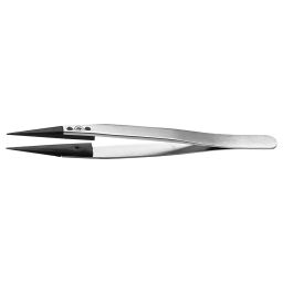 IDEAL-TEK TWEEZER, STRAIGHT/POINTED, 130MM, 3CFR.SA-6