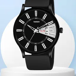 TARIDO Men Printed Dial & Straps Analogue Watch TR_336_NL01 DD-12