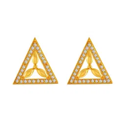 P.C. Chandra Jewellers 22 kt Gold Earrings-picture-3