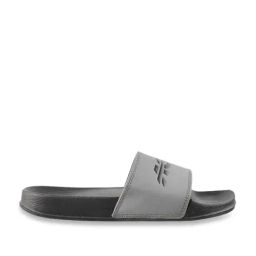 Activ by Mochi Men's Grey Slides-image-35