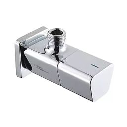 Hindware Starc Angular Stop Cock Brass Chrome Finish Silver, F530043-image-4