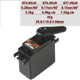 HiTec D485HW 32-Bit, Wide Voltage, Karbonite Servo image 3
