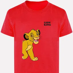 Disney By Miss and Chief Boys Lion King Printed Bio Finish Applique T-shirt-image-96