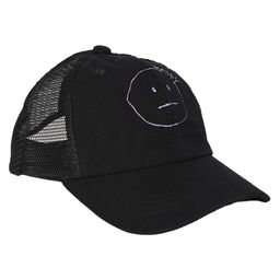 Kid-O-World Smiley Face Mesh Cap - Black-image-23