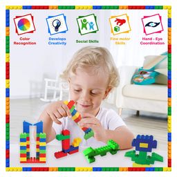 Sanjary Doodle Blocks Set of 96 Pcs Toy for Kids - Color & Design May Vary-13