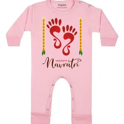 Arvesa My First Navratri Printed Bodysuit-picture-11