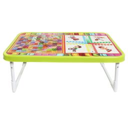 Lattice Portable and Foldable Multipurpose Ludo Snakes and Ladders Study Desk (Color May Vary) image 2