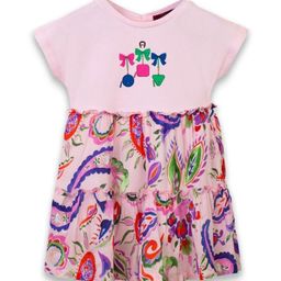 AIGNER Girls Ethnic Motifs Printed Fit & Flare Dress-picture-9