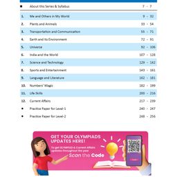 oswaal books Oswaal One for All Olympiads Previous Year Solved Papers Class 2 General Knowledge For 2025 Exam image 3
