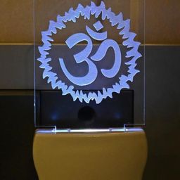 SOMIL 3D Illusion Om Night Wall Lamp-image-93