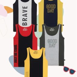 3PIN Kids Multicolor Cotton Printed Vest-picture-5