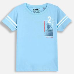 RASPY Boys 2 Printed Pure Cotton T-shirt-image-91