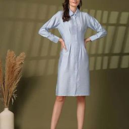 Melon By plusS Blue A-Line Dress-picture-5