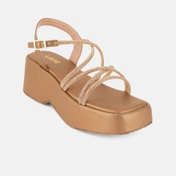 Lavie PU Party Wedge Sandals-52