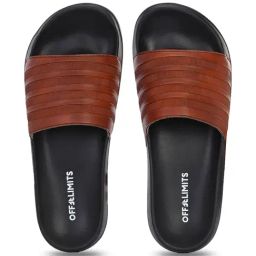 OFF LIMITS Men's LAIDBACK Tan Slides image 4