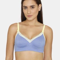 Zivame Blue Non-padded Bra-image-66