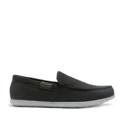 Woodland Men's Core Black Boat Shoes-image-22