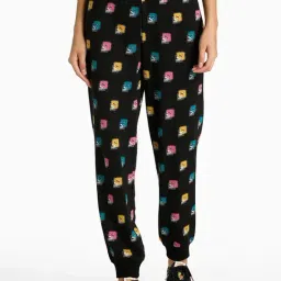 Puma Regular Fit Brand Love All Over Print Sweatpants-image-83