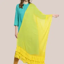 Dupatta Bazaar Yellow Dupatta-picture-32
