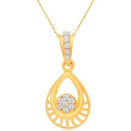 Malabar Gold and Diamonds 22k Gold Pendant for Women-image-47