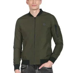 U.S. Polo Assn. Olive Regular Fit Bomber Jackets-picture-15