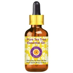Deve Herbes Pure Tea Tree Essential Oil with Glass Dropper - 15 ml-image-98