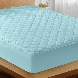 Doristyle Blue Polycotton Water Resistant Mattress Protector-picture-27