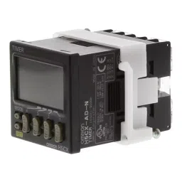 OMRON TIMER, MULTIFUNCTION, 4 DIGITS, 48X48MM, H5CX-L8-N AC100-240-1
