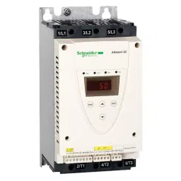SCHNEIDER ELECTRIC Motor Starters SOFT STARTER, ATS22, 400V, 47A, ATS22D47Q-5