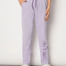 Jack & Jones Junior Purple Printed Joggers-image-57