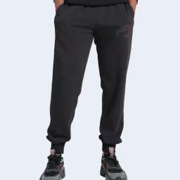 Puma Black Regular Fit Printed Sports Joggers-picture-15