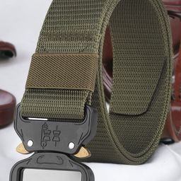 The Roadster Lifestyle Co. Men Textured Durable Belt-image-89